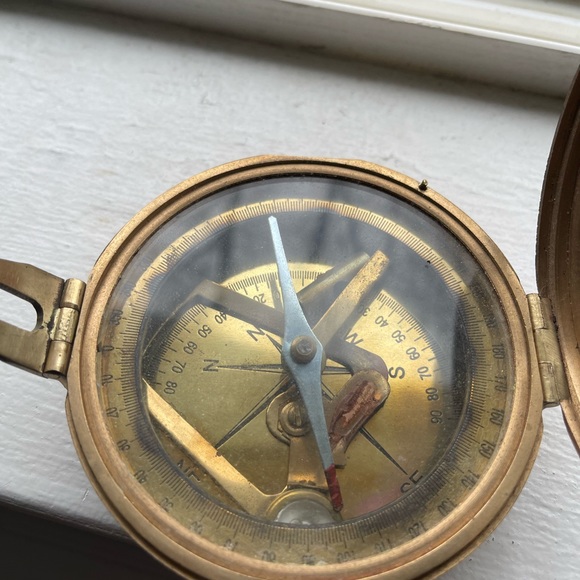 Antique Natural Sine compass nautical device - Picture 6 of 9